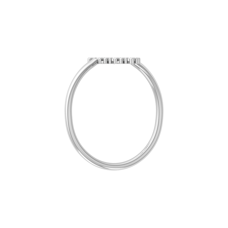 Drift Platinum Plated Lab Grown Diamond Ring