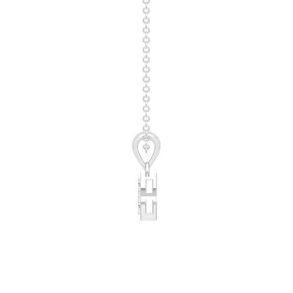 Kira Platinum Plated Lab Grown Diamond Pendant