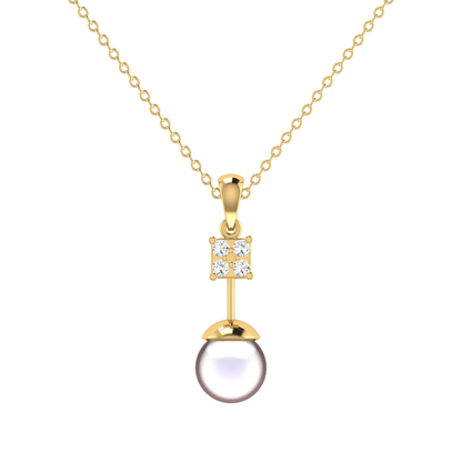 Marbella Orb Gold Plated Lab Grown Diamond Pendant