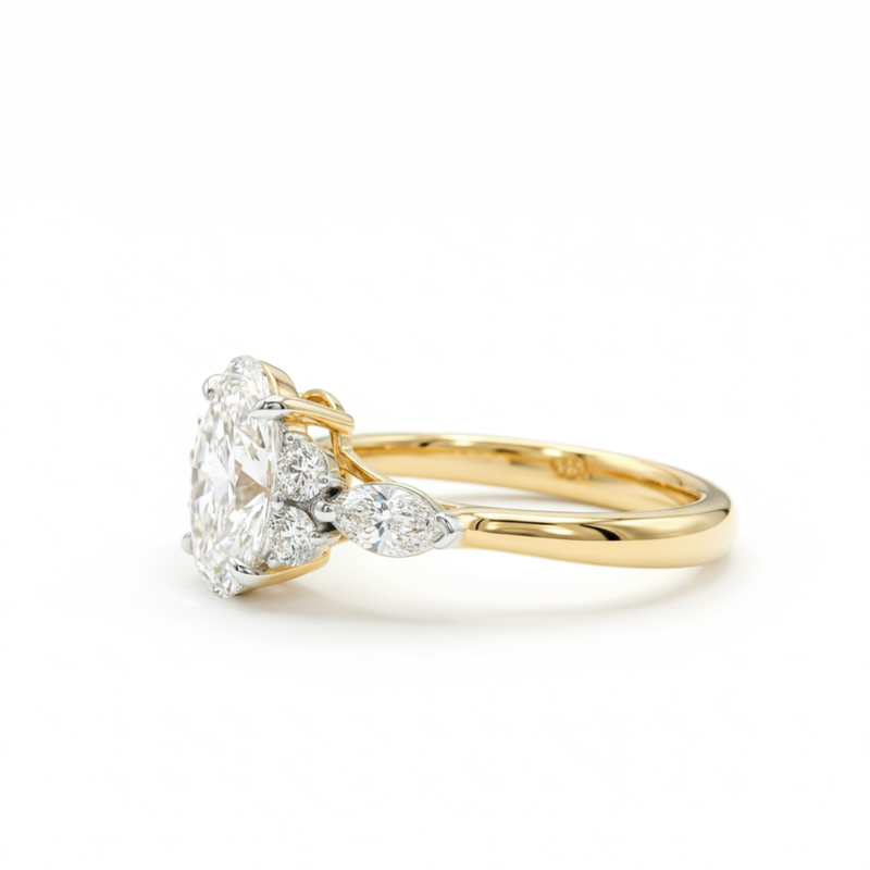 Perspective Solitaire Lab Grown Diamond Ring