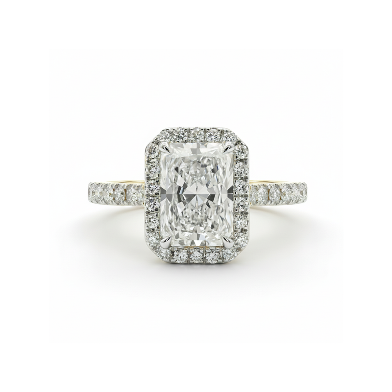 Vista Iconic Solitaire Lab Grown Diamond Ring