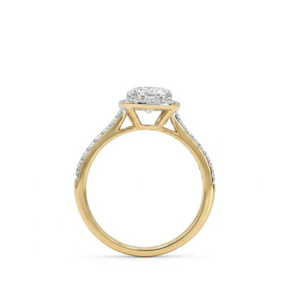 Vista Iconic Solitaire Lab Grown Diamond Ring