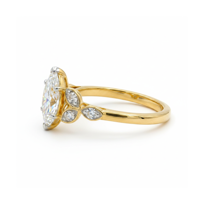 Elven Empress Solitaire Lab Grown Diamond Ring