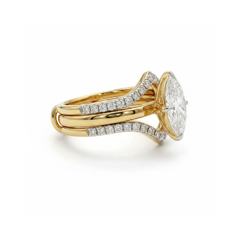 Trident Luxe Solitaire Lab Grown Diamond Ring