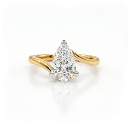 Cadence Prime Solitaire Lab Grown Diamond Ring