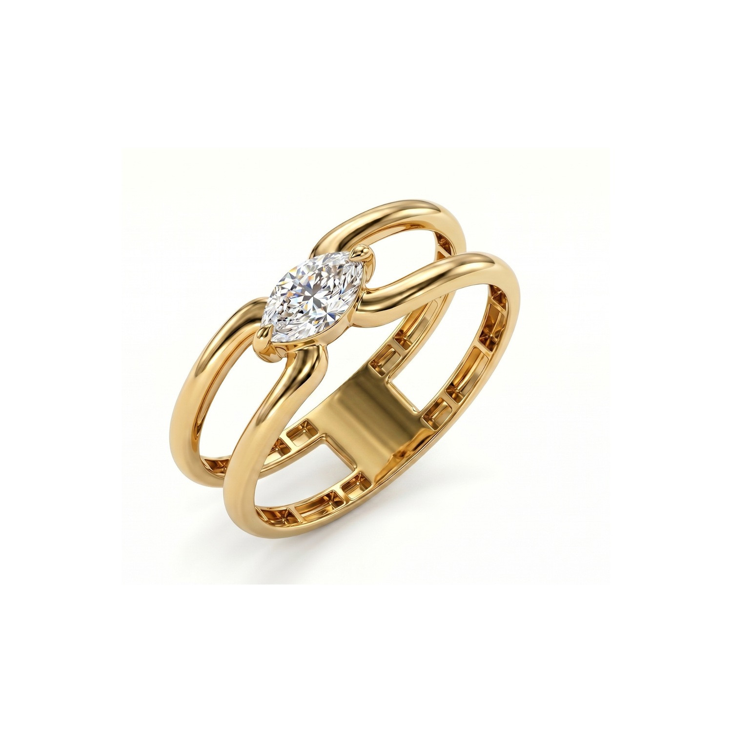 Aerial Horizon Lab Grown Diamond Ring