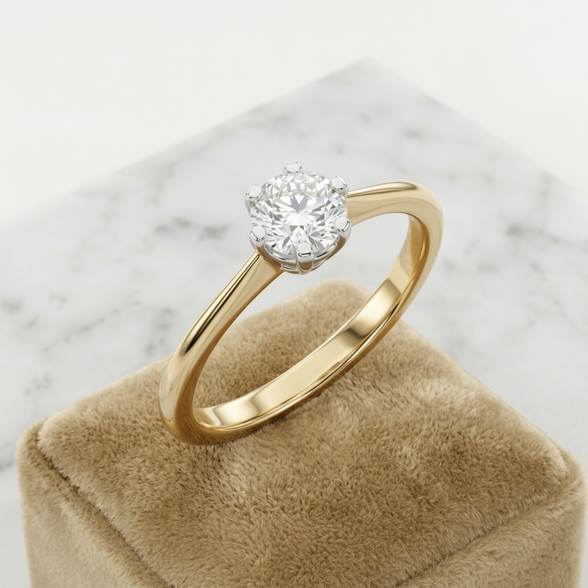 Amare Loop Lab Grown Diamond Ring