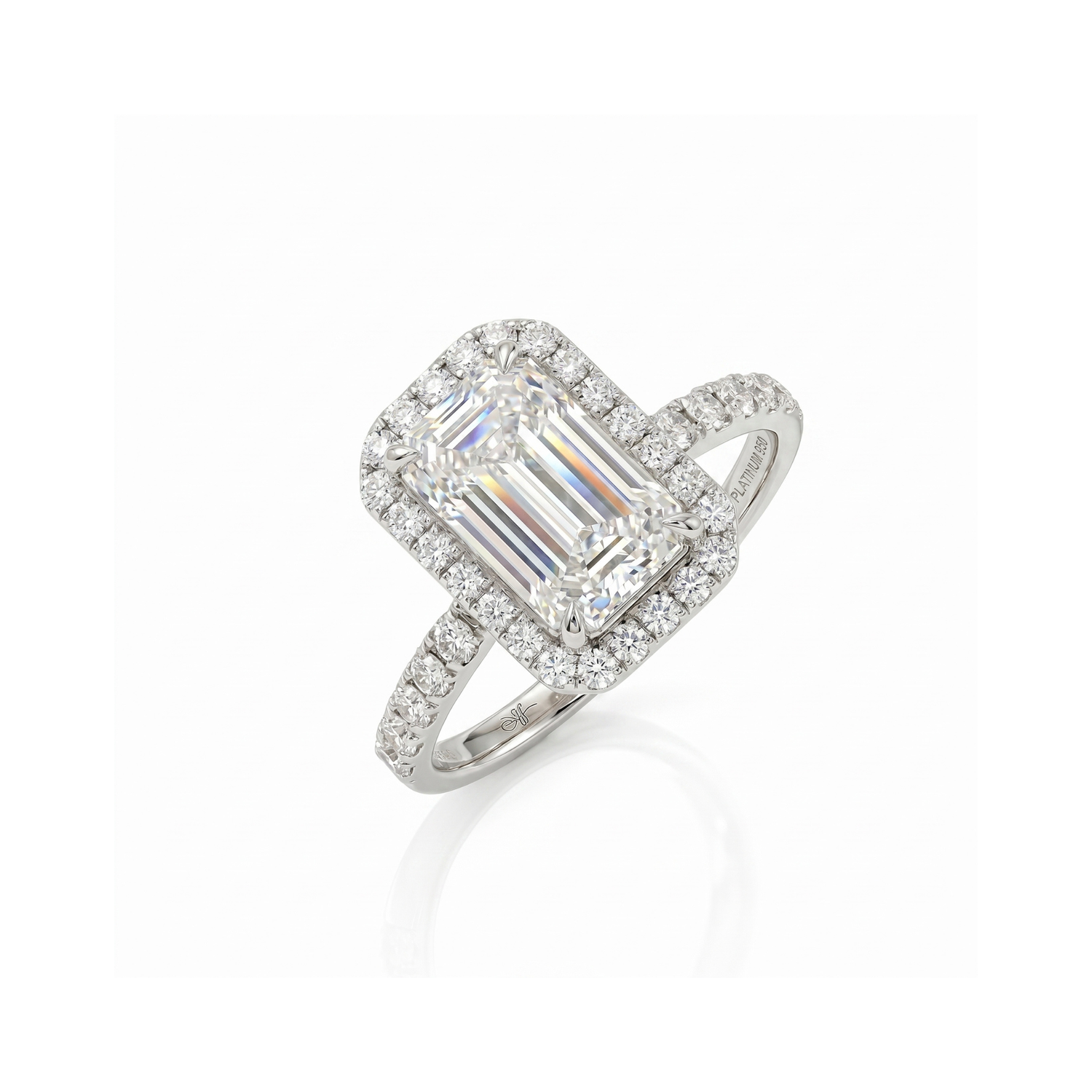 Arctic Brilliance Solitaire Lab Grown Diamond Ring