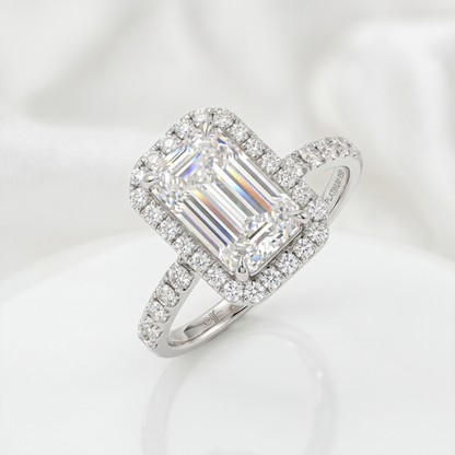 Arctic Brilliance Solitaire Lab Grown Diamond Ring