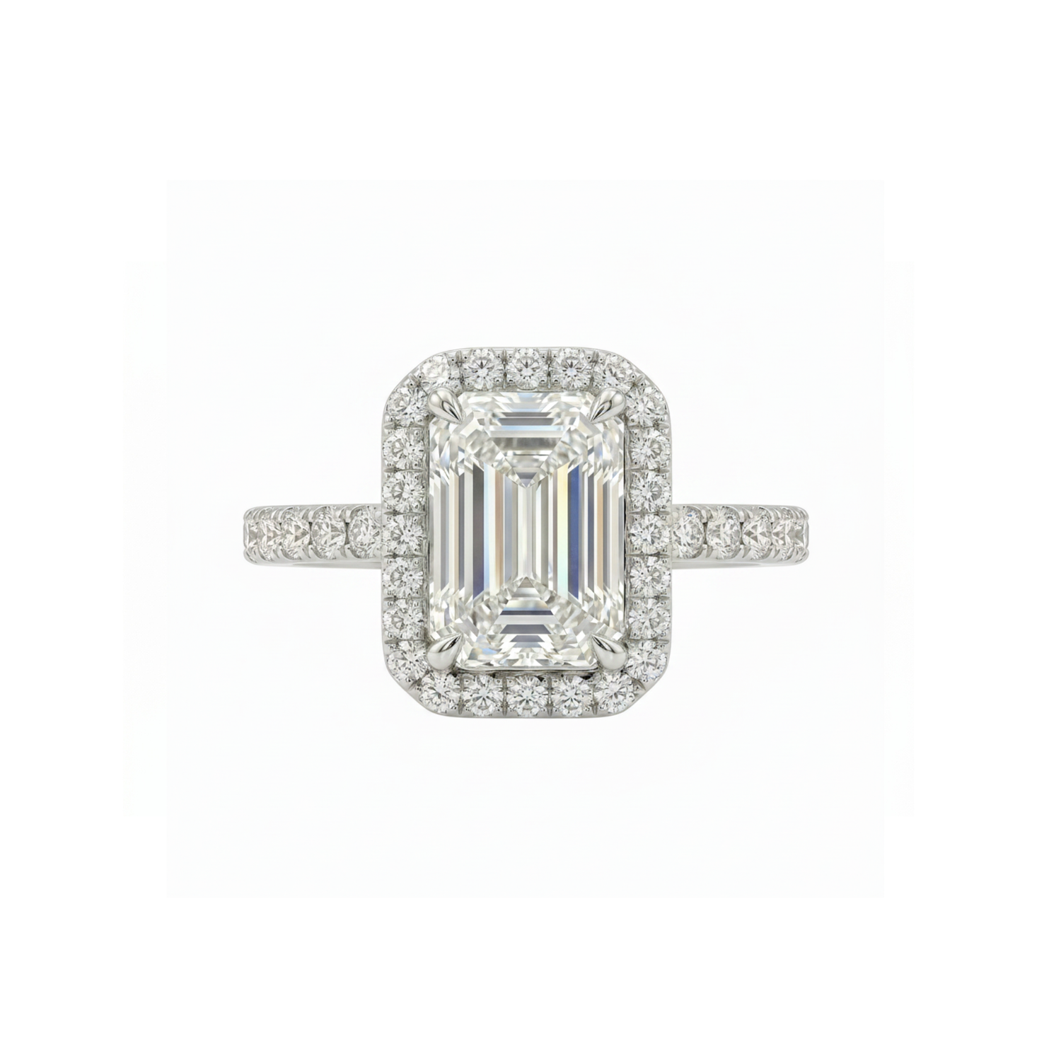 Arctic Brilliance Solitaire Lab Grown Diamond Ring