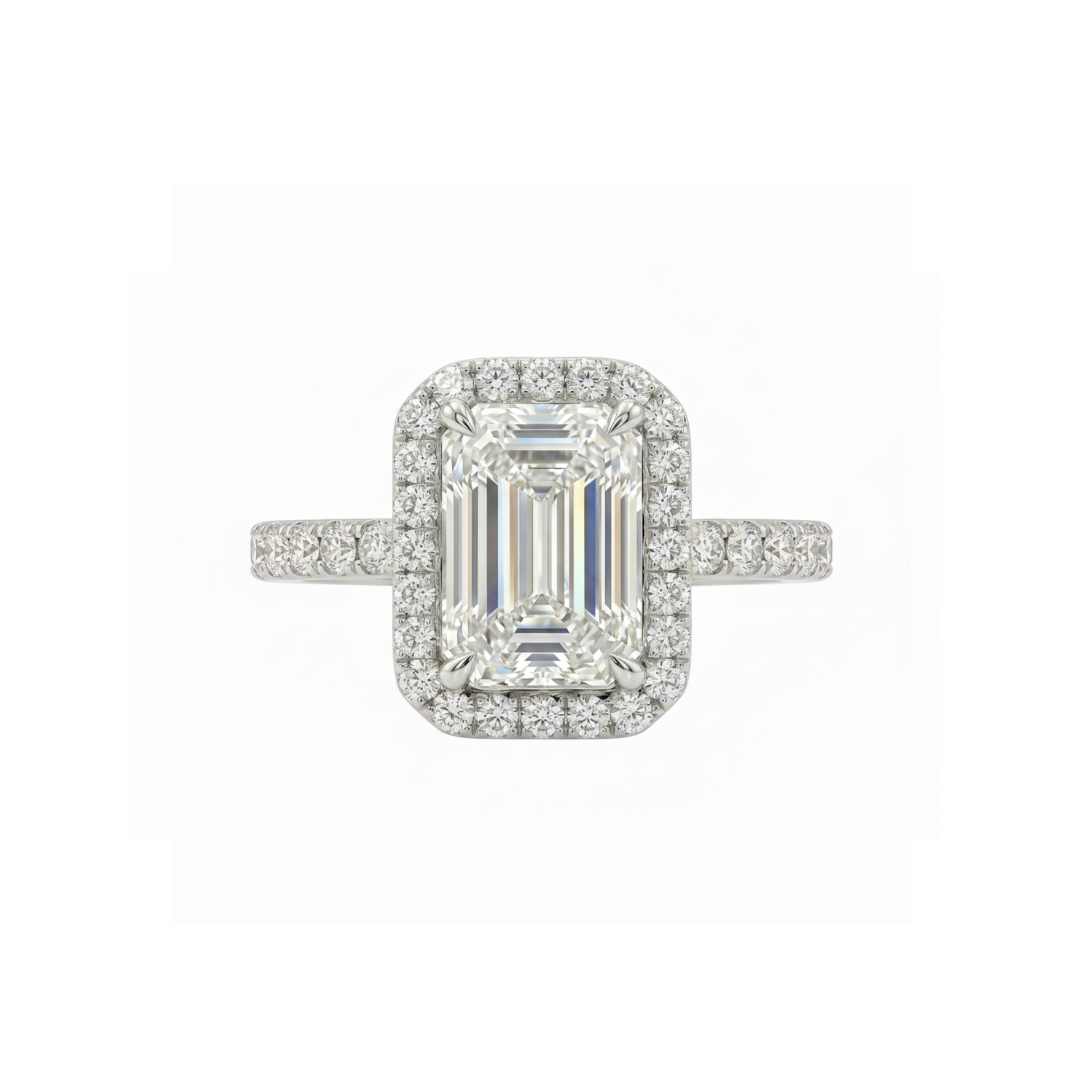 Arctic Brilliance Solitaire Lab Grown Diamond Ring