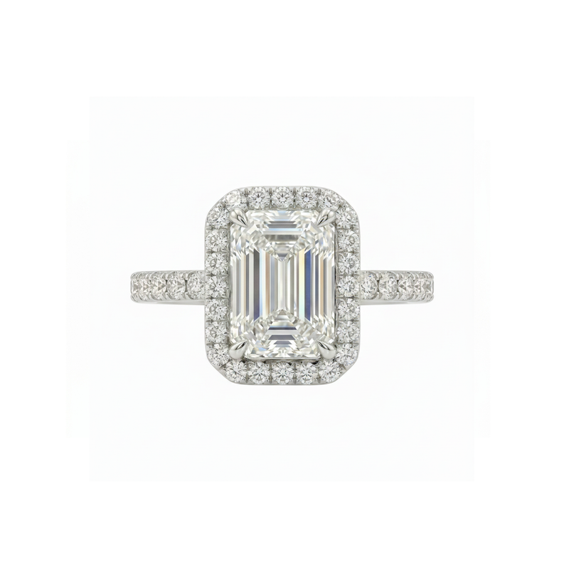 Arctic Brilliance Solitaire Lab Grown Diamond Ring