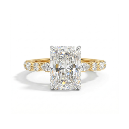Aria Radiant Solitaire Lab Grown Diamond Ring