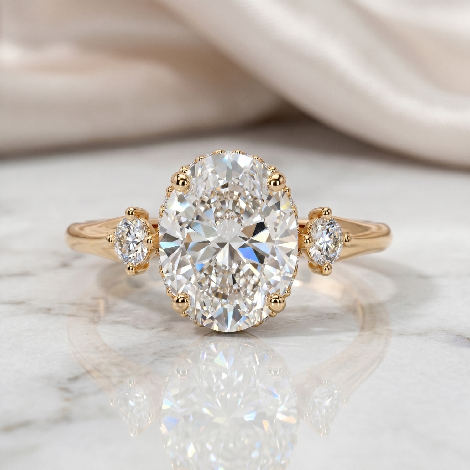 Astral Grace Solitaire Lab Grown Diamond Ring