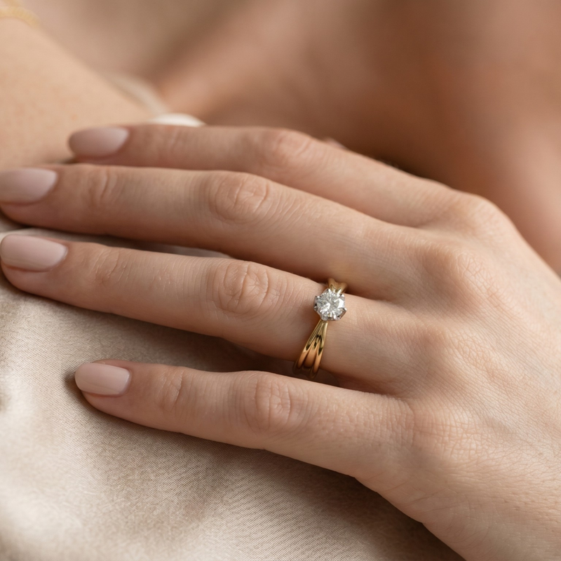 Aurelia Solace Lab Grown Diamond Ring