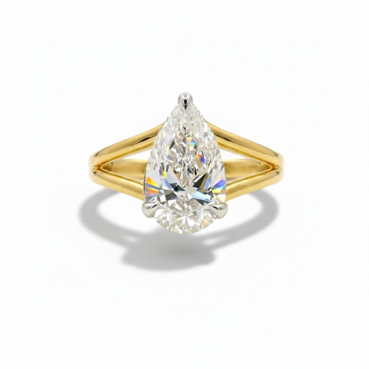 Aurora Embrace Solitaire Lab Grown Diamond Ring