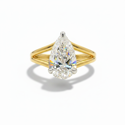 Aurora Embrace Solitaire Lab Grown Diamond Ring