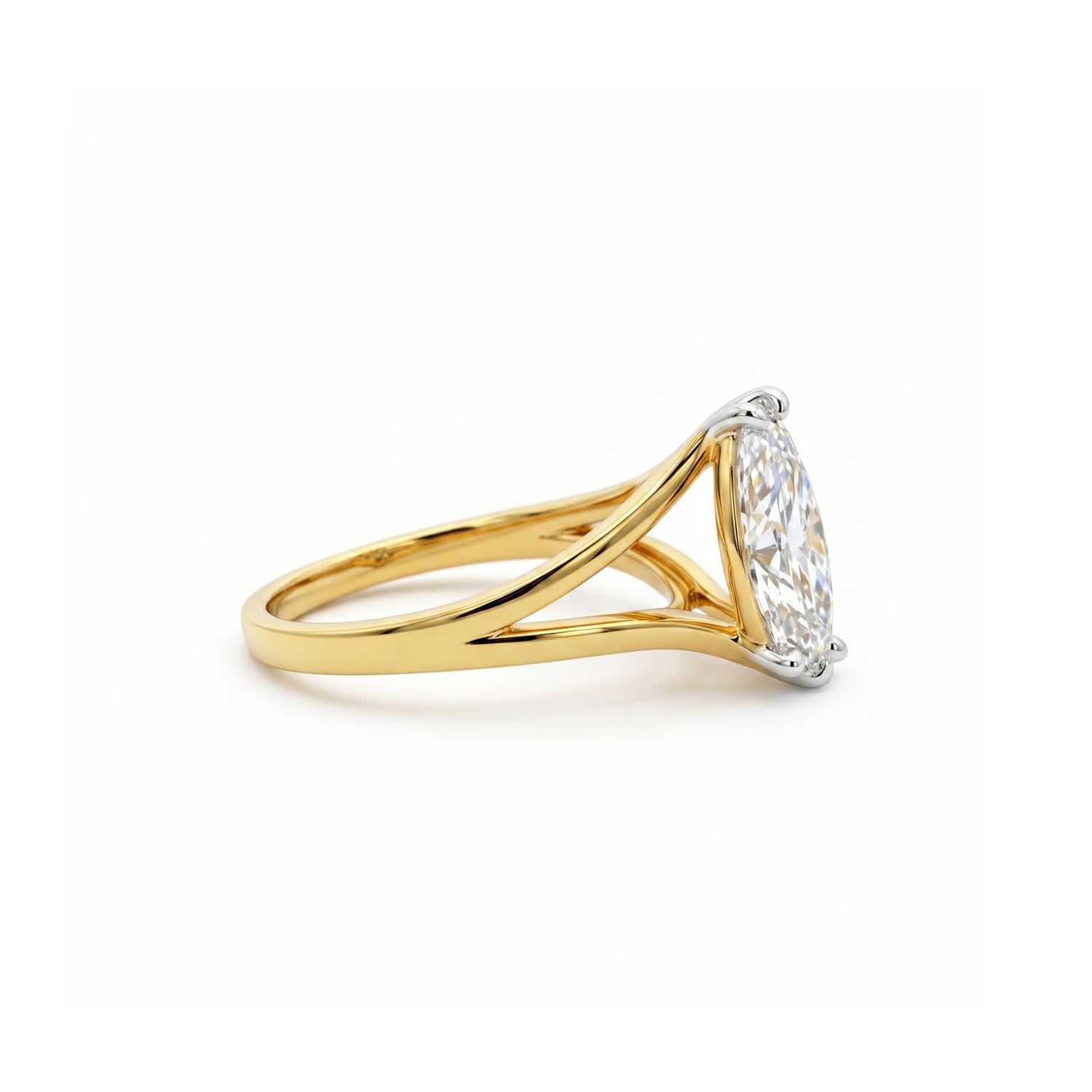 Aurora Embrace Solitaire Lab Grown Diamond Ring