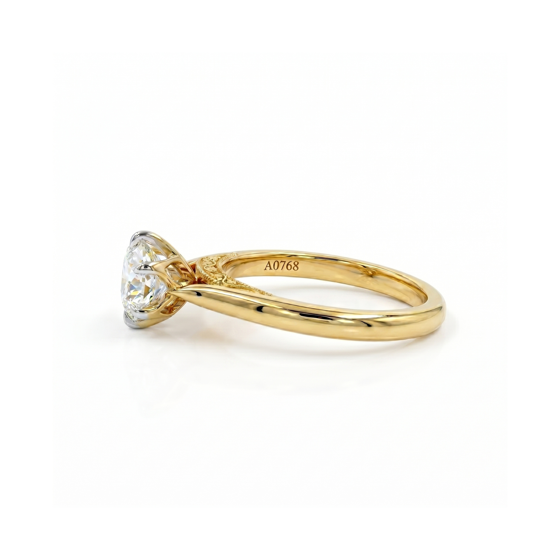 Beloved Bloom Solitaire Lab Grown Diamond Ring