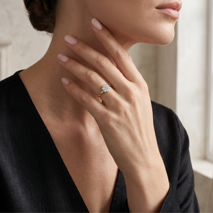 Bloom of Light Lab Grown Diamond Ring