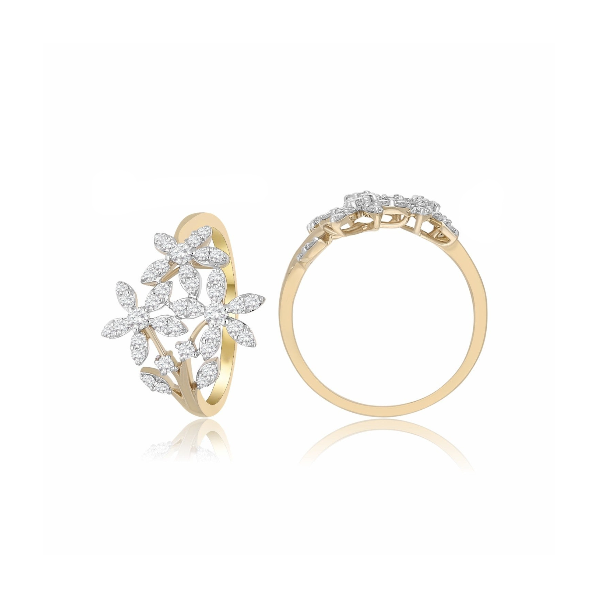 Blossom Bouquet Lab Grown Diamond Ring