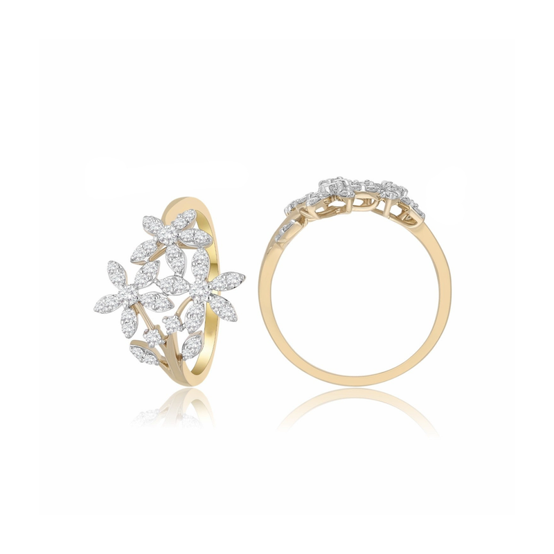 Blossom Bouquet Lab Grown Diamond Ring