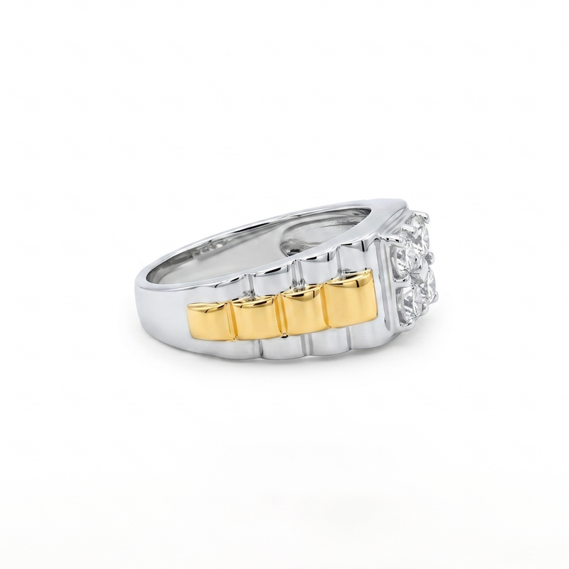Bolt Cluster Lab Grown Diamond Ring