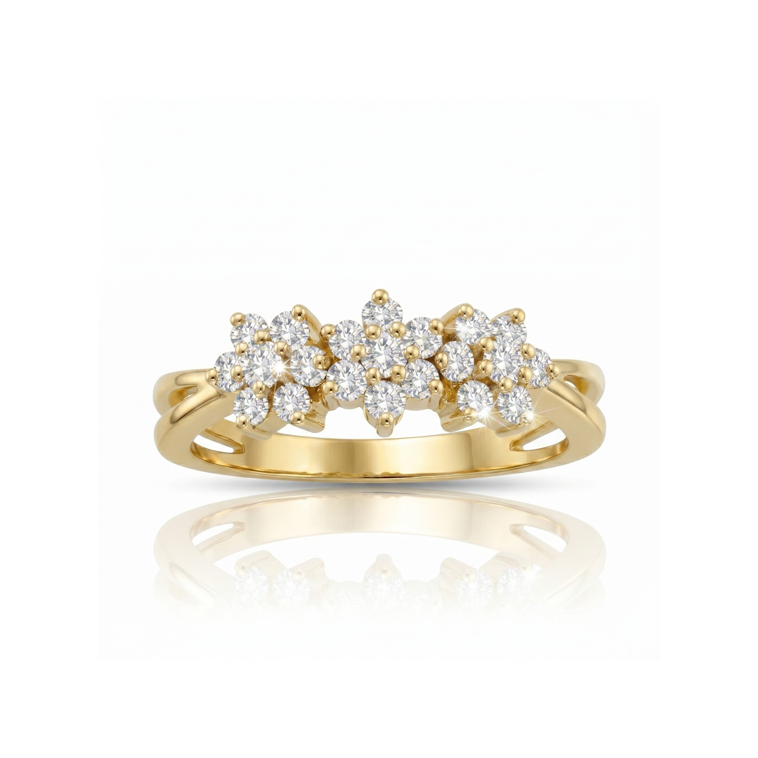 Botanical Muse Cluster Lab Grown Diamond Ring