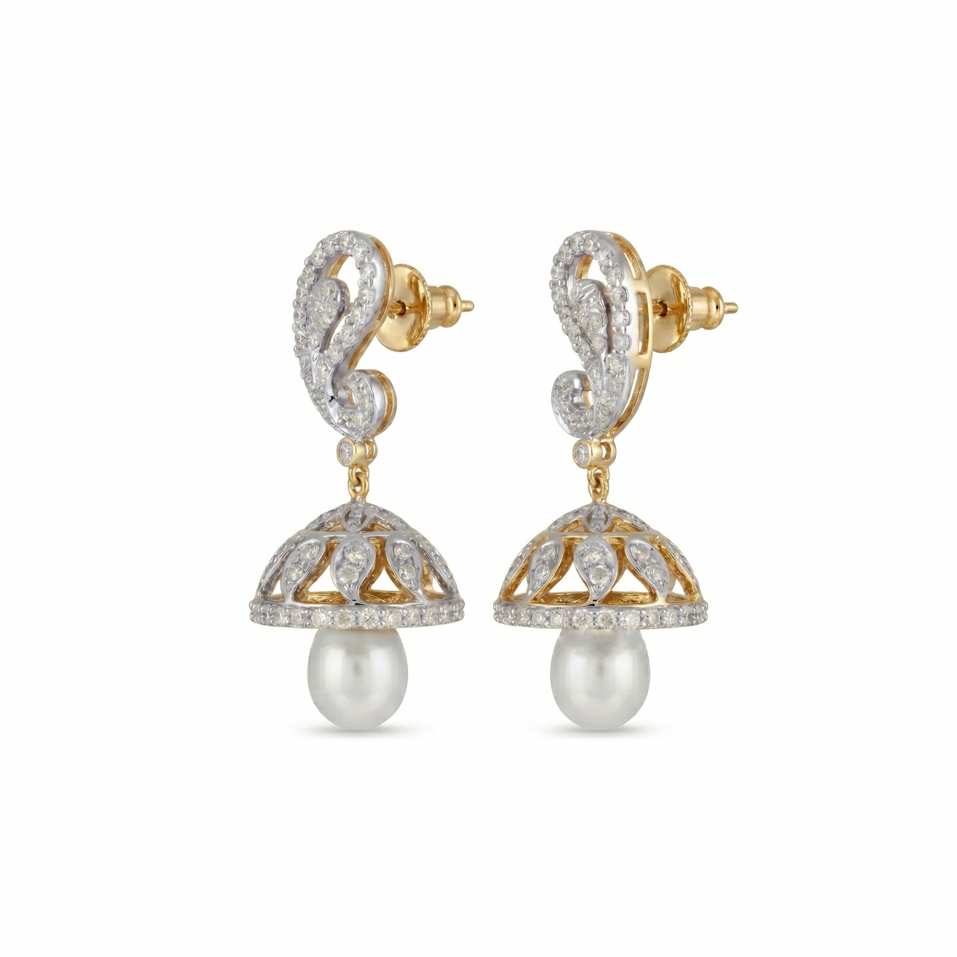 Lustre Veil Lab Grown Diamond Earrings