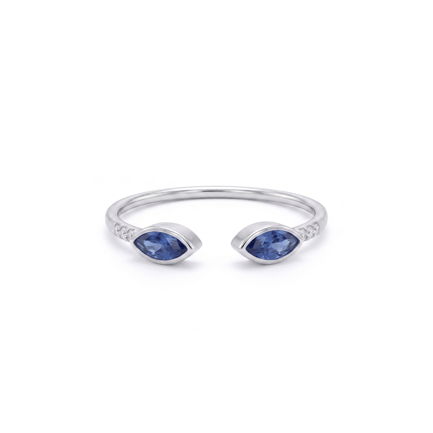 Gossamer Platinum Plated Lab Grown Diamond Ring