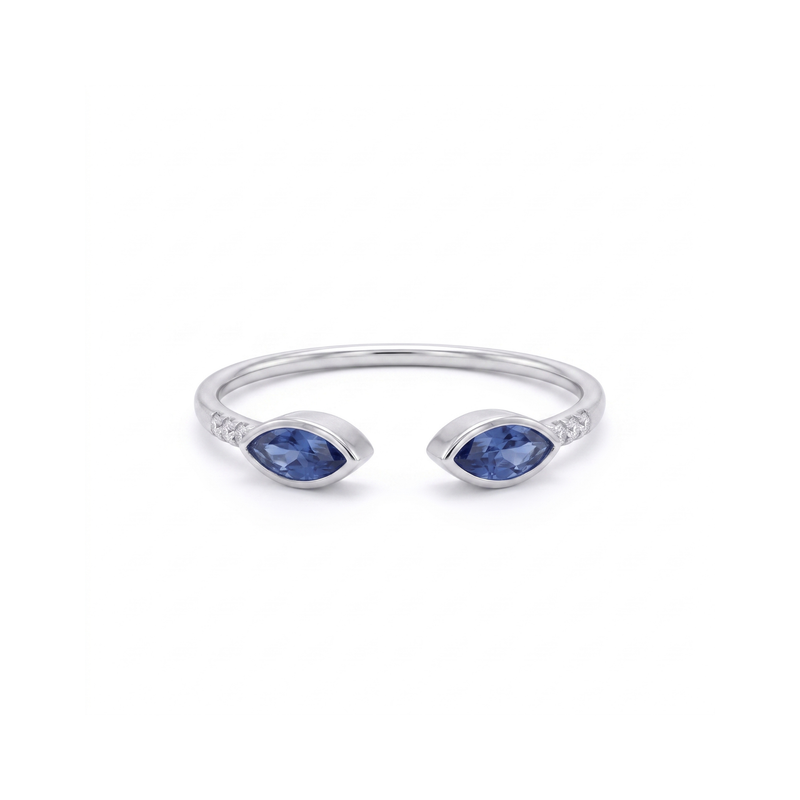 Gossamer Platinum Plated Lab Grown Diamond Ring