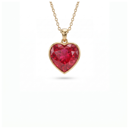 Beloved Anchor Gold Plated Lab Grown Diamond Pendant