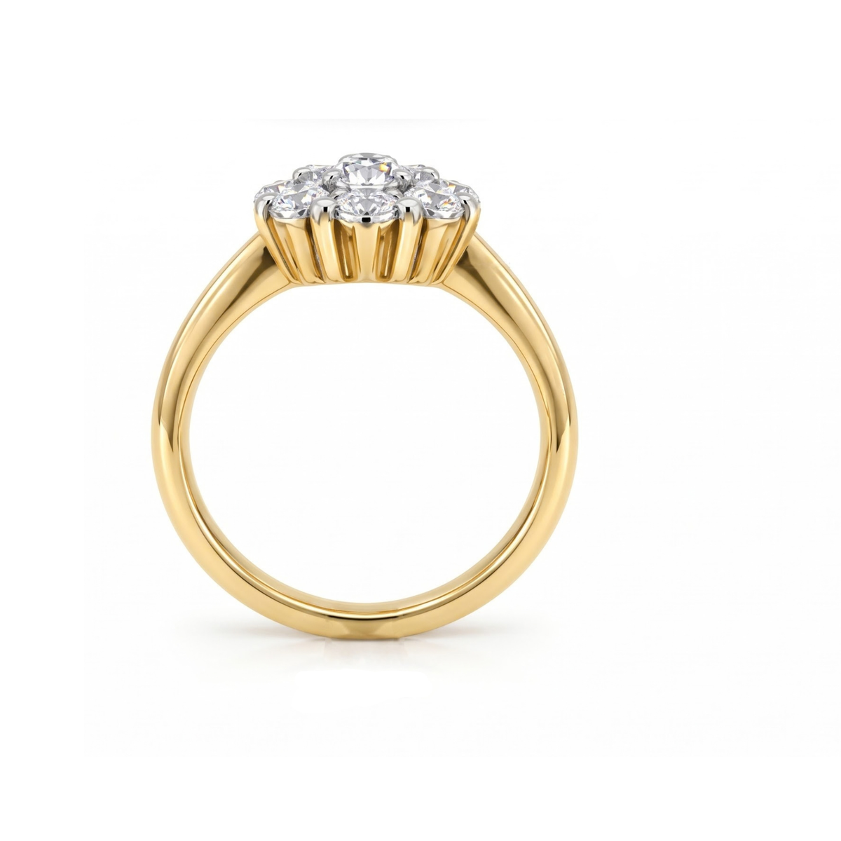 Veyra Floral Lab Grown Diamond Ring