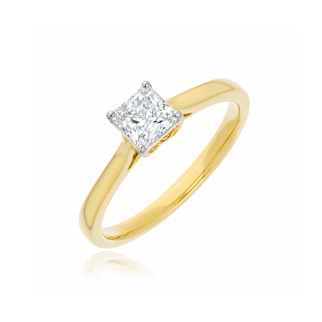 Pinnacle Princess Lab Grown Diamond Ring