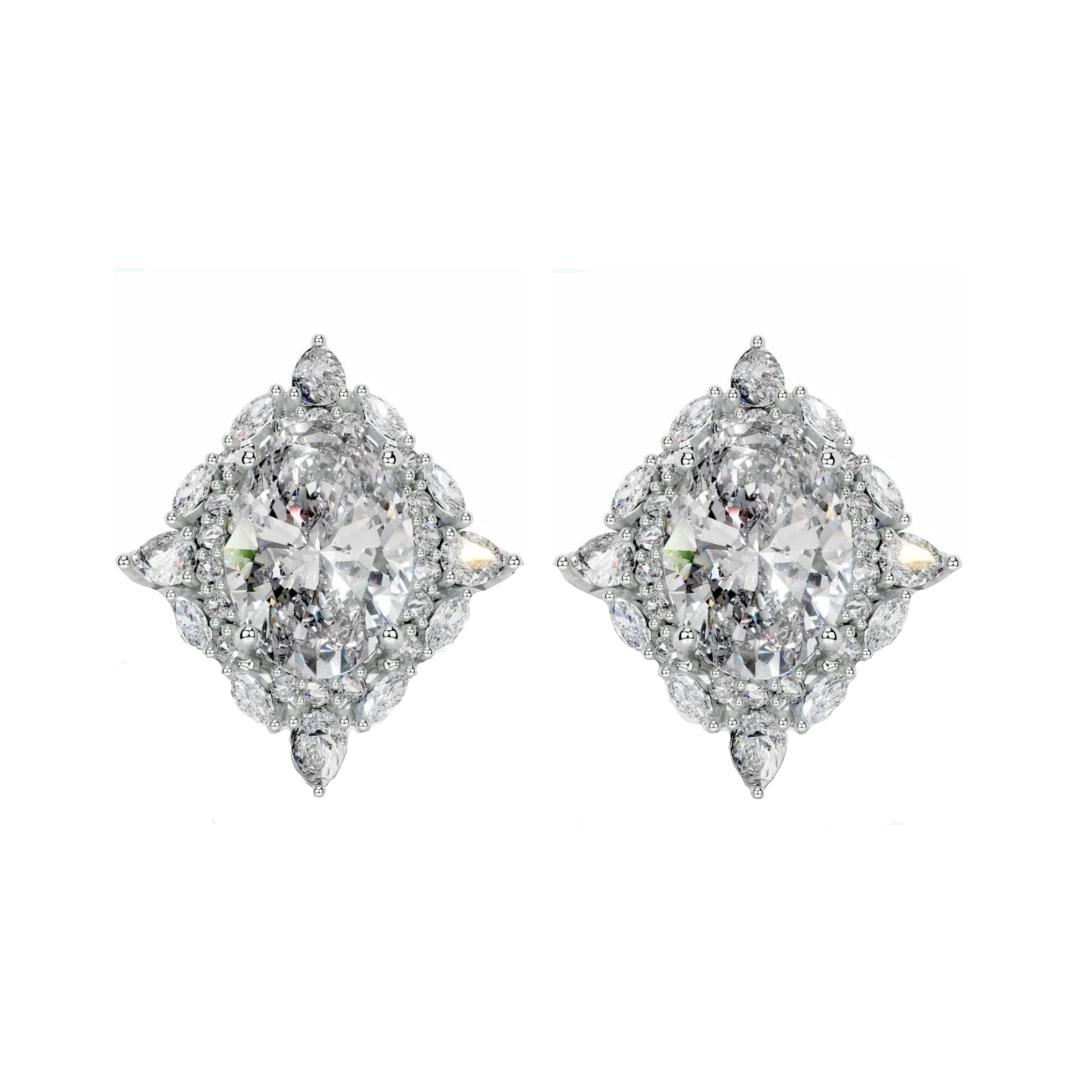 Majestic Nova Solitaire Lab Grown Diamond Earrings