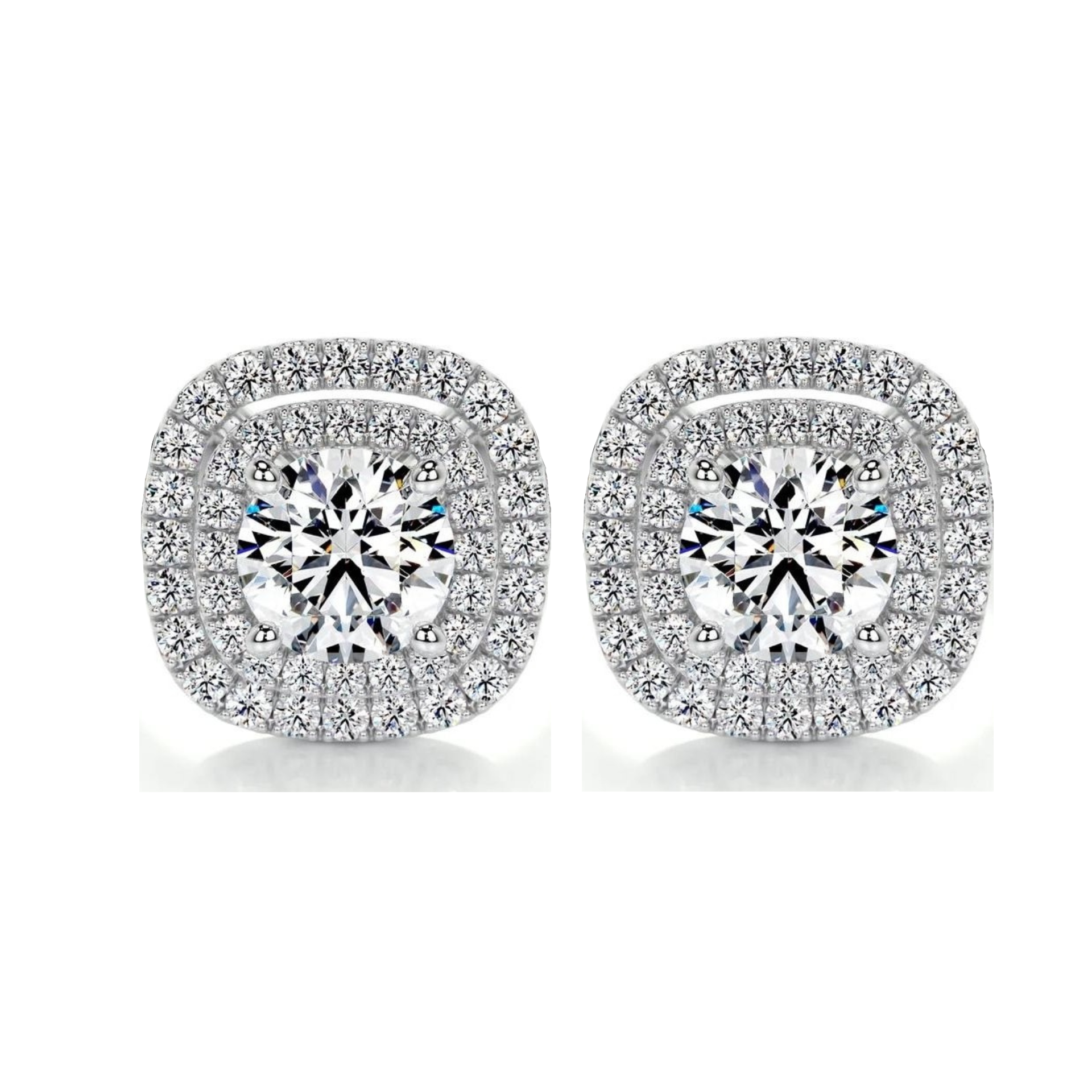 Galaxy Glow Solitaire Lab Grown Diamond Earrings