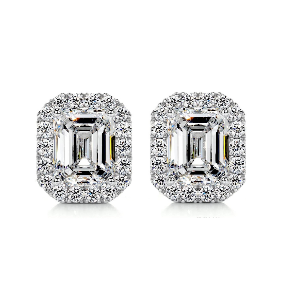 Imperial Embers Solitaire Lab Grown Diamond Earrings
