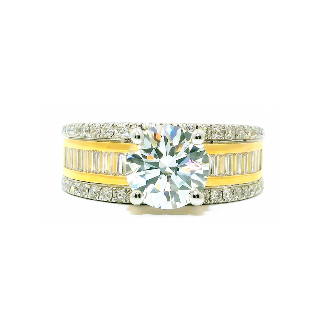 Stellar Prestige Solitaire Lab Grown Diamond Ring