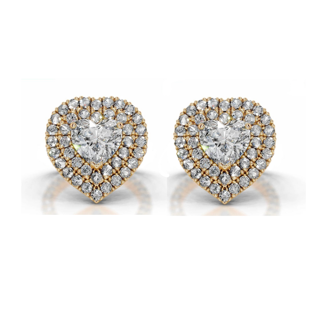 Enchanted Affection Solitaire Lab Grown Diamond Earrings