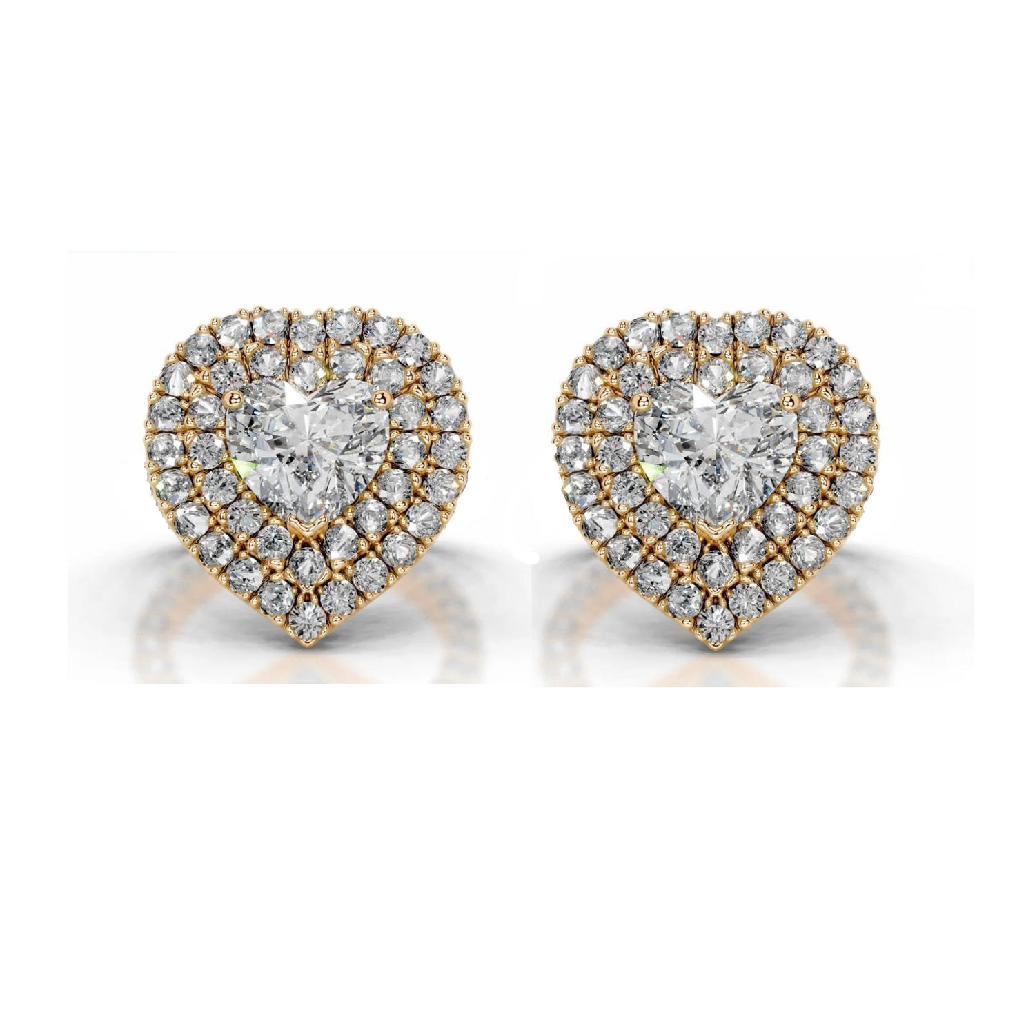Enchanted Affection Solitaire Lab Grown Diamond Earrings
