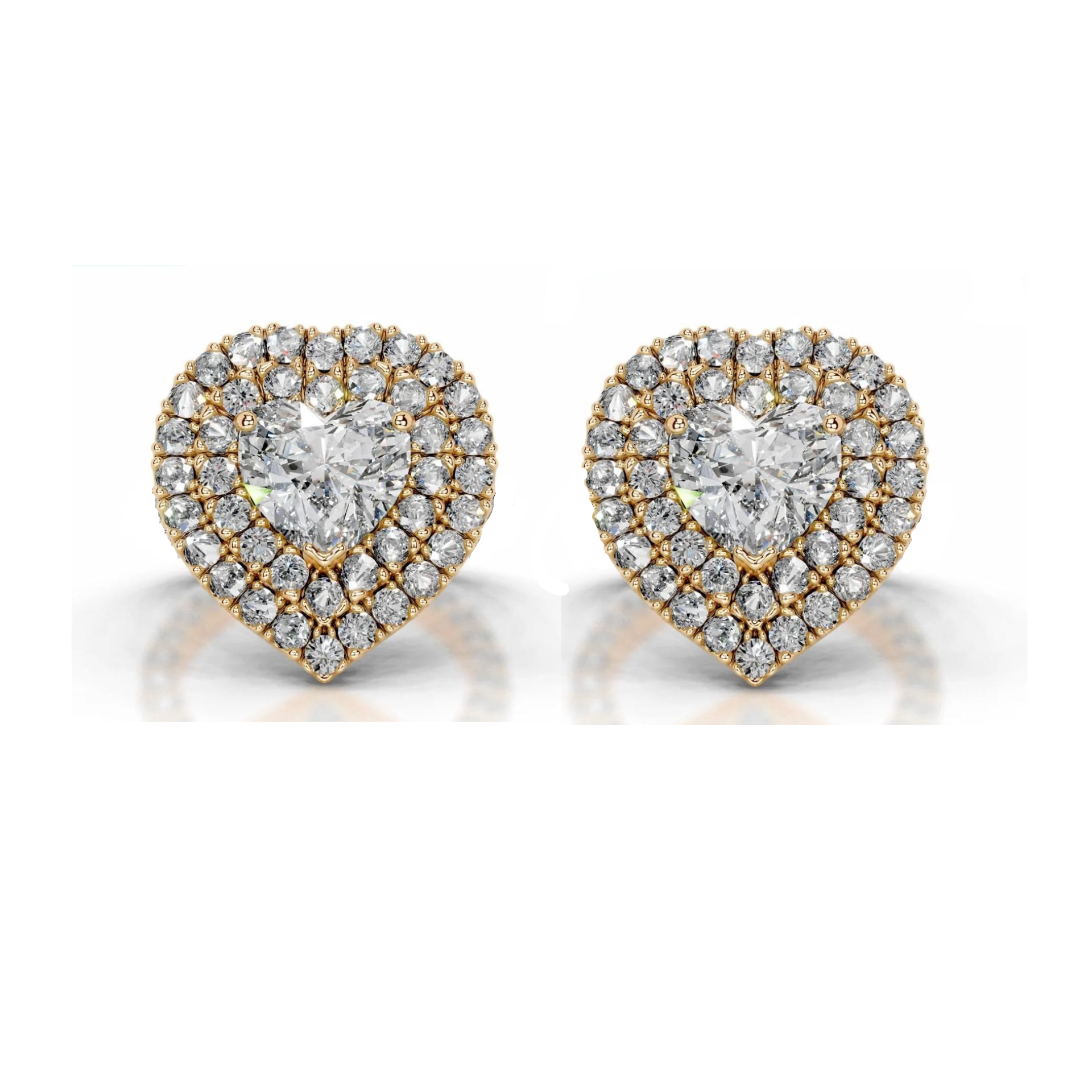 Enchanted Affection Solitaire Lab Grown Diamond Earrings
