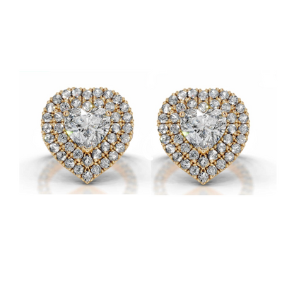 Enchanted Affection Solitaire Lab Grown Diamond Earrings
