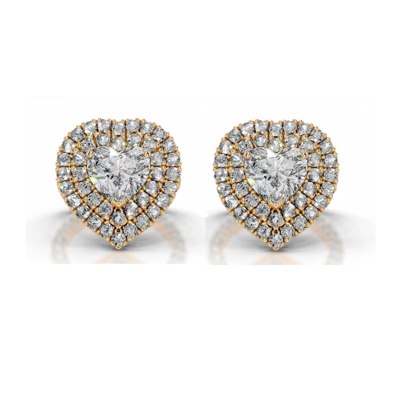 Enchanted Affection Solitaire Lab Grown Diamond Earrings