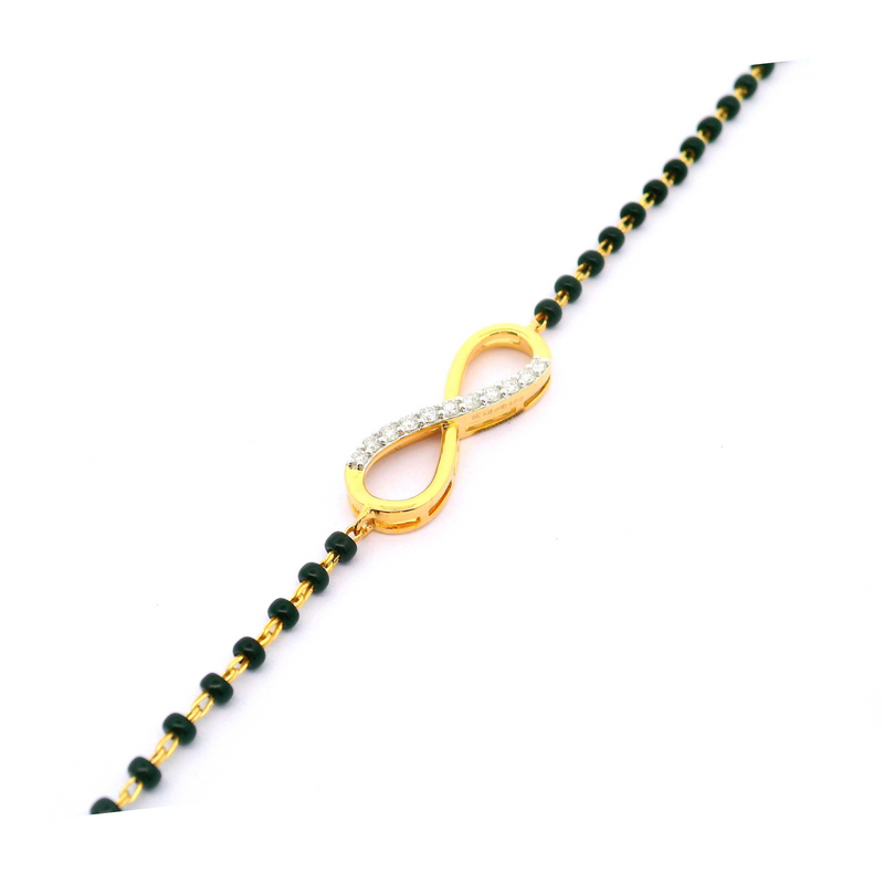 Infinity Spirit Lab Grown Diamond Hand Mangalsutra