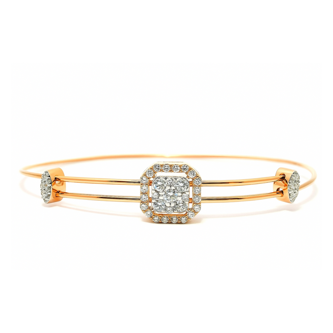 Twilight Glimmer Lab Grown Diamond Bangle