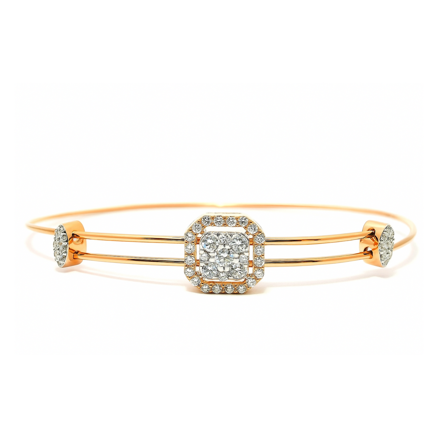 Twilight Glimmer Lab Grown Diamond Bangle