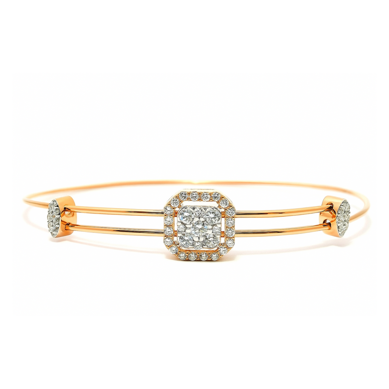 Twilight Glimmer Lab Grown Diamond Bangle