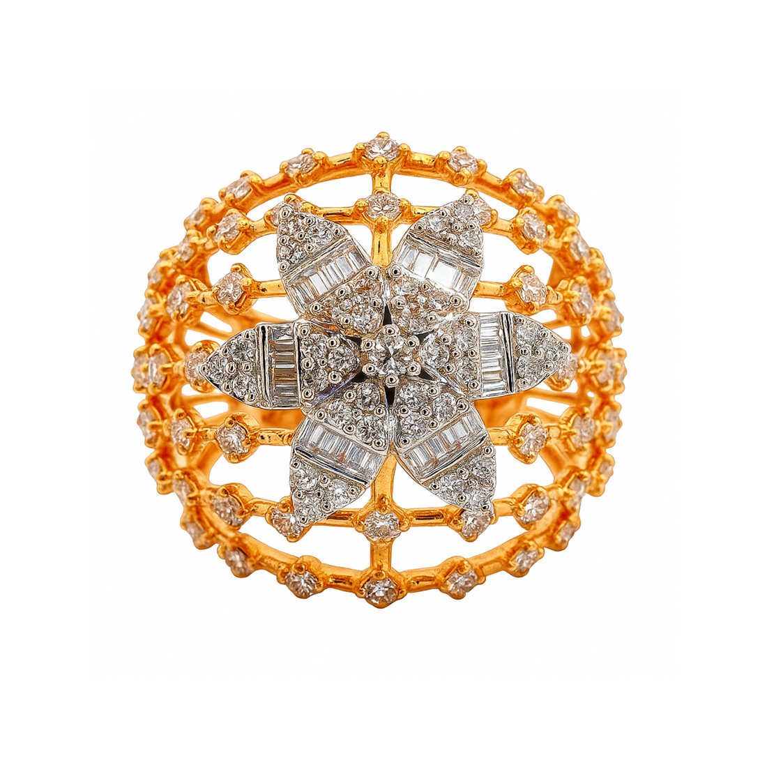 Celestial Radiance Lab Grown Diamond Ring