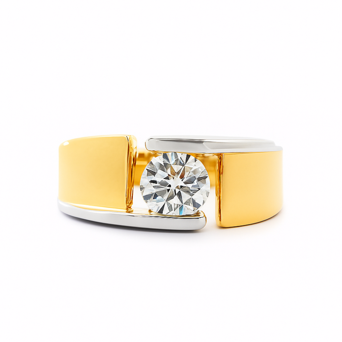 Emperor Edge Lab Grown Diamond Ring