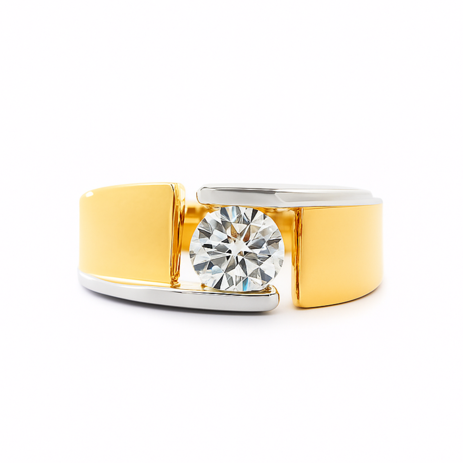 Emperor Edge Lab Grown Diamond Ring
